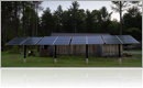 5 KW grid tied pole mounted PV system