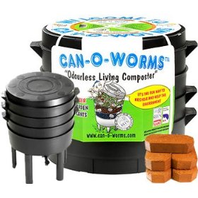 can-o-worms composter
